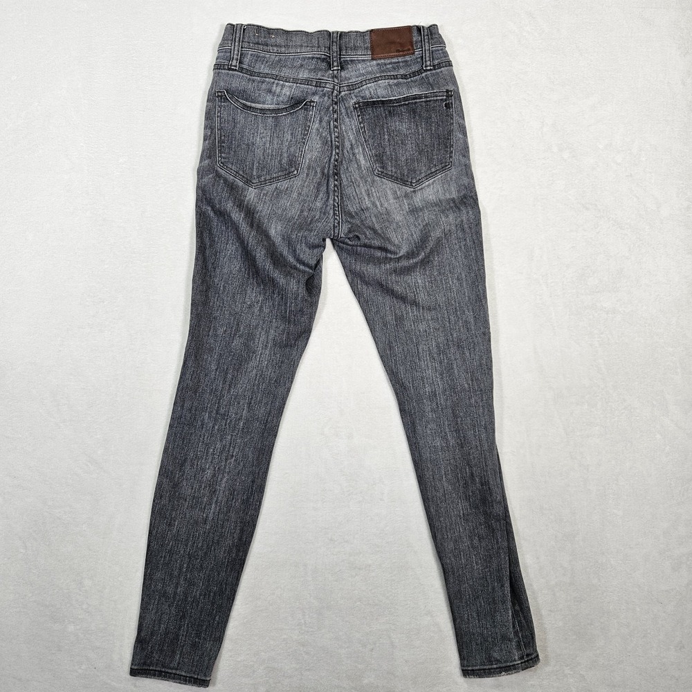 Madewell Jeans Womens Size 25 Gray 9" High Riser Skinny Skinny Denim - Picture 4 of 10